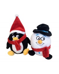 Пингвин и снеговик 12 см